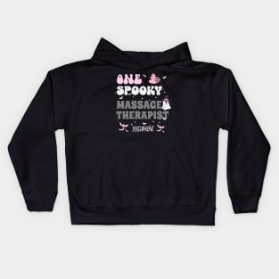 One Spooky Massage Therapist Kids Hoodie